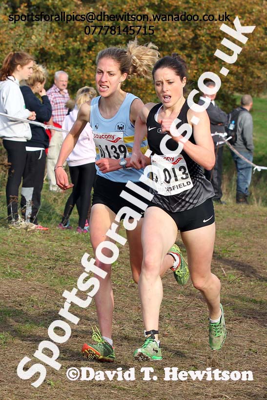 Senior womens National Cross Country Relays. Photo: David T. Hewitson/Sports for All Pics